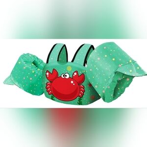 New Kids Crab Swim Vest Life Jacket